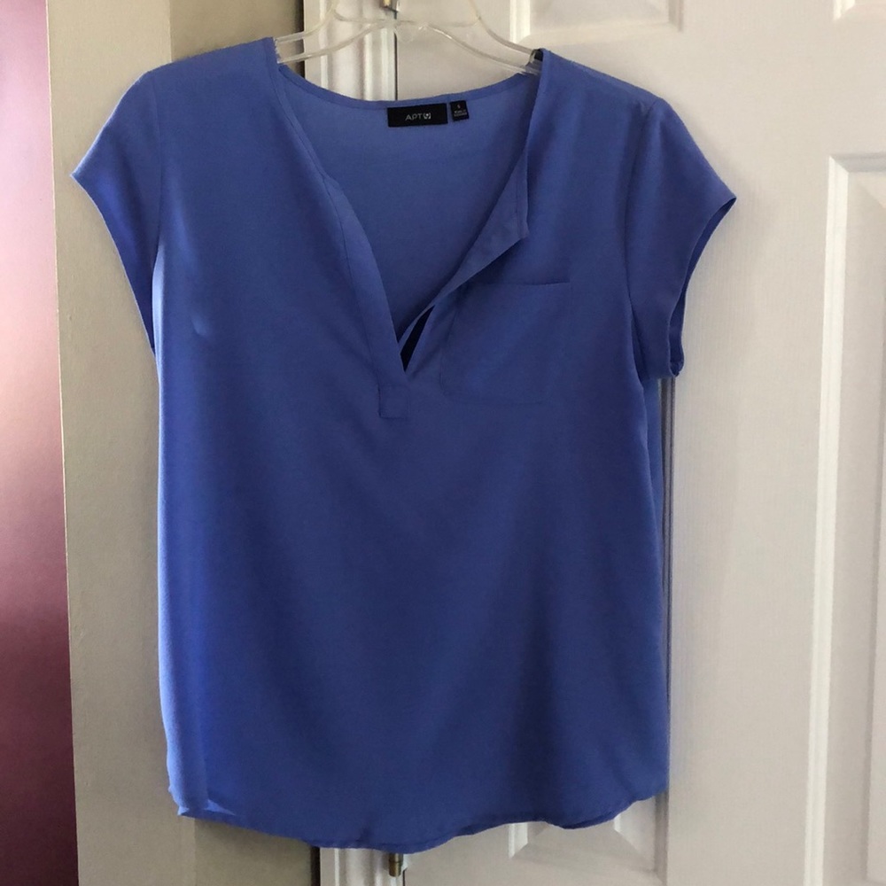 Apt 9 purple/Blue Shirt. Size Small.